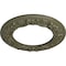 Ekena Millwork Ribbon with Bow Medallion (Canopies up to 7 1/2"), 12 1/4"OD x 7 1/2"ID x 7/8"P, Painted Turtle CM12RIPTF - alternate 2